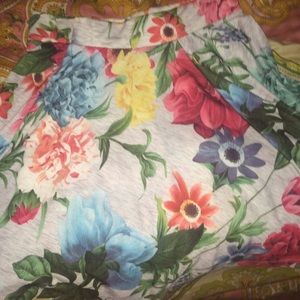 Floral skirt